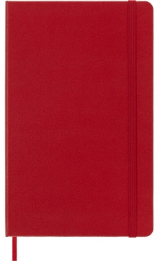 Блокнот Moleskine CLASSIC QP061R Large 130х210мм 240стр. клетка твердая обложка красный