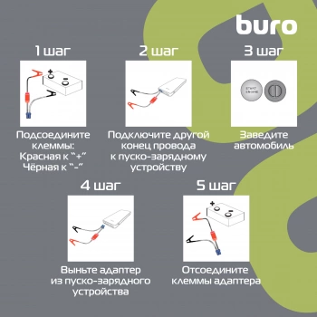 Пуско-зарядное устройство Buro  SJ-K40