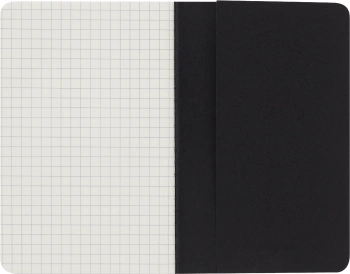 Блокнот Moleskine CAHIER JOURNAL QP312 Pocket 90x140мм обложка картон 64стр. клетка черный (3шт)
