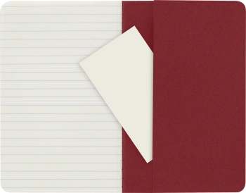Блокнот Moleskine CAHIER JOURNAL CH111 Pocket 90x140мм обложка картон 64стр. линейка клюквенный (3шт)
