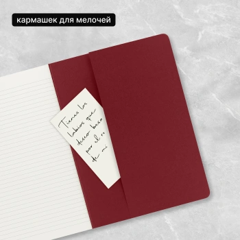 Блокнот Moleskine CAHIER JOURNAL CH121 XLarge 190х250мм обложка картон 120стр. линейка клюквенный (3шт)