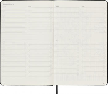 Блокнот Moleskine PROFESSIONAL PROPFNTB3HBK Large 130х210мм 240стр. линейка твердая обложка черный