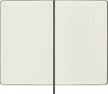 Блокнот Moleskine PROFESSIONAL PROPFNTB3HBK Large 130х210мм 240стр. линейка твердая обложка черный