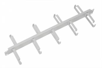 Кабельный органайзер горизонтальный ЦМО ГКО-1-9 двухсторонний кольца 1U шир.:19