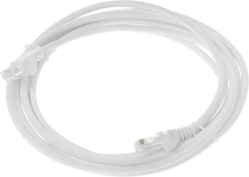 Патч-корд Lanmaster LAN-PC45/U5E-3.0-WH UTP RJ-45 вил.-вилка RJ-45 кат.5E 3м белый LSZH (уп.:1шт)