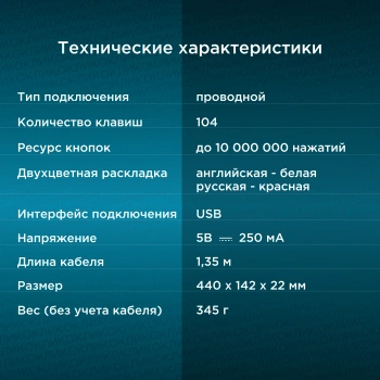 Клавиатура Оклик 90M