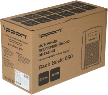 Источник бесперебойного питания Ippon Back Basic 850