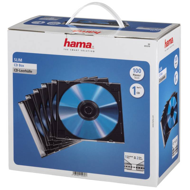 Коробка Hama на 100CD/DVD H-51270