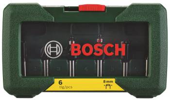 Набор фрез по дер. Bosch 6 НМ-SET