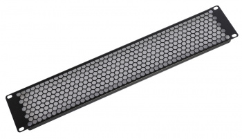 Фальш-панель ЦМО ФП-2.4-9005 2U черный (упак.:1шт)