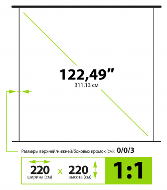 Экран Cactus 122