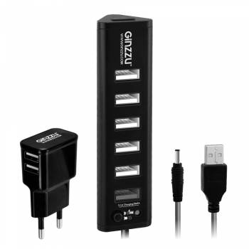 Разветвитель USB 3.0 Ginzzu GR-315UAB