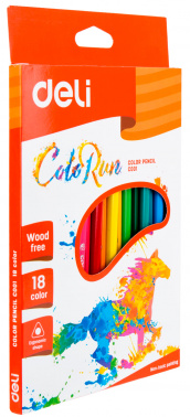 Карандаши цв. Deli  EC00110