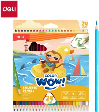 Карандаши цв. Deli  EC00120