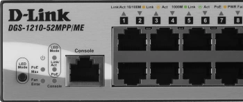 Коммутатор D-Link  DGS-1210-52MPP/ME/B3A