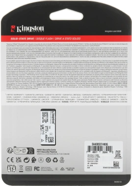 Накопитель SSD Kingston SATA-III 480GB SA400S37/480G