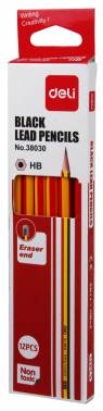 Карандаш ч/г Deli  E38030