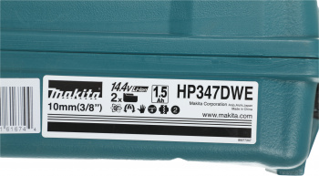 Дрель-шуруповерт Makita HP347DWE