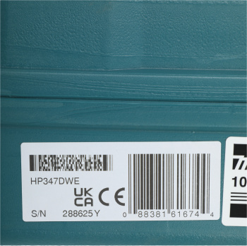 Дрель-шуруповерт Makita HP347DWE