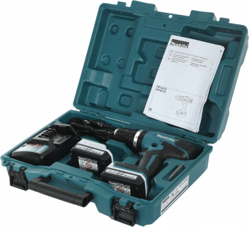 Дрель-шуруповерт Makita HP347DWE