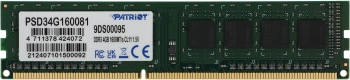 Память DDR3 4Gb 1600MHz Patriot  PSD34G160081
