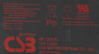 Батарея для ИБП CSB GP1272 F2