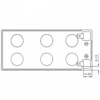 Батарея для ИБП CSB HR1234W F2