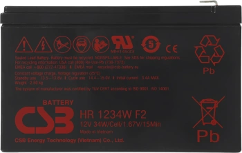 Батарея для ИБП CSB HR1234W F2