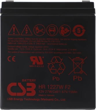 Батарея для ИБП CSB HR1227W F2
