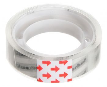 Клейкая лента канцелярская Silwerhof 481054 прозрачная шир.12мм дл.33м 35мкр полипропилен спайка