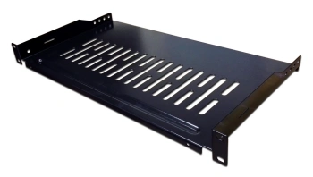 Полка стационарная Lanmaster TWT-CB-SFBF300-1U/18 1U нагр.:18кг. 19