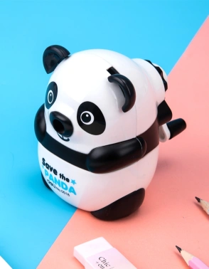 Точилка для карандашей механическая Deli  Панда