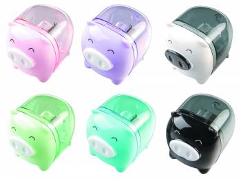 Точилка для карандашей ручная Deli  Piggy