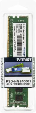 Память DDR4 4Gb 2400MHz Patriot  PSD44G240081