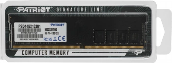 Память DDR4 4Gb 2133MHz Patriot  PSD44G213381
