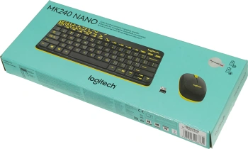 Клавиатура + мышь Logitech MK240