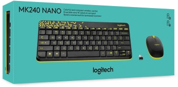 Клавиатура + мышь Logitech MK240