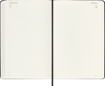 Ежедневник Moleskine ACADEMIC Large 130х210мм датир.18мес 592стр. черный