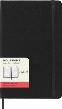 Ежедневник Moleskine ACADEMIC Large 130х210мм датир.18мес 592стр. черный