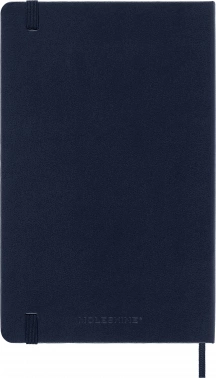 Ежедневник Moleskine CLASSIC Large 130х210мм 400стр. синий сапфир