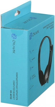 Наушники с микрофоном Оклик HS-M150
