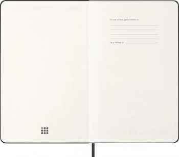 Еженедельник Moleskine PRO VERTICAL Large 130х210мм 168стр. черный