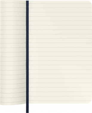 Блокнот Moleskine CLASSIC SOFT QP611B20 Pocket 90x140мм 192стр. линейка мягкая обложка синий сапфир