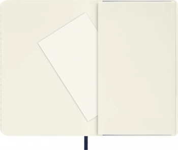 Блокнот Moleskine CLASSIC SOFT QP611B20 Pocket 90x140мм 192стр. линейка мягкая обложка синий сапфир