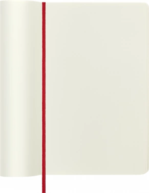 Блокнот Moleskine CLASSIC SOFT QP618F2 Large 130х210мм 192стр. нелинованный мягкая обложка красный