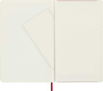Блокнот Moleskine CLASSIC SOFT QP617F2 Large 130х210мм 192стр. клетка мягкая обложка красный