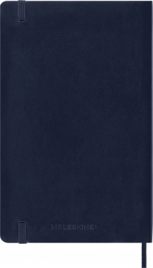 Блокнот Moleskine CLASSIC SOFT QP619B20 Large 130х210мм 192стр. пунктир мягкая обложка синий сапфир