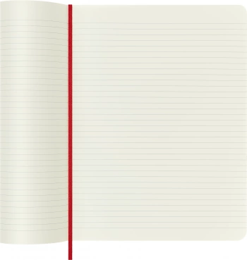 Блокнот Moleskine CLASSIC SOFT QP621F2 XLarge 190х250мм 192стр. линейка мягкая обложка красный