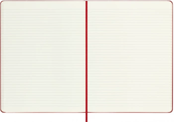 Блокнот Moleskine CLASSIC QP090F2 XLarge 190х250мм 192стр. линейка твердая обложка красный