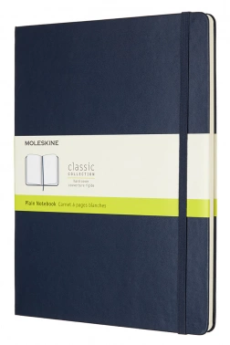 Блокнот Moleskine CLASSIC QP092B20 XLarge 190х250мм 192стр. нелинованный твердая обложка синий